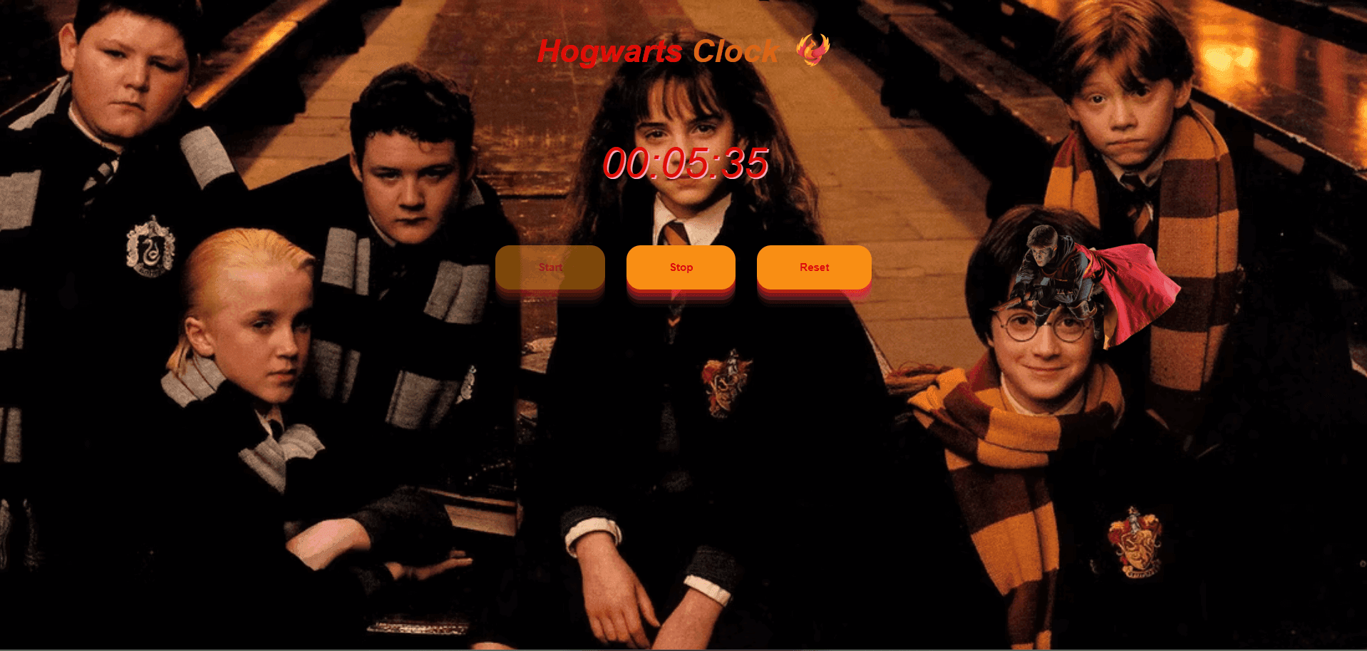 Hogwarts-Stop-Watch